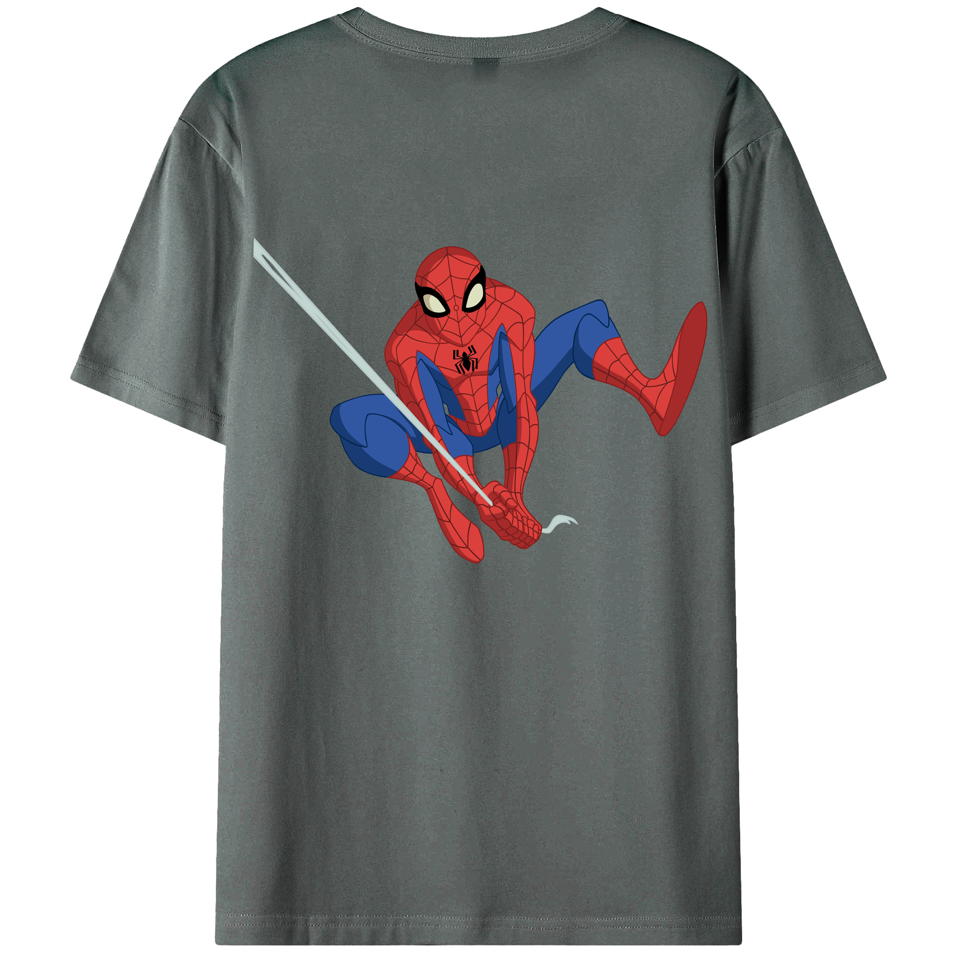 （画像用） アベンジャーズ The Avengers 綿100％ メンズ半袖Tシャツ（バックプリント） 通気性